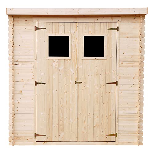 Wooden Garden Shed- Pent Shiplap Wooden Shed