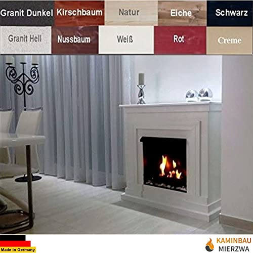 Kaminbau Model Berlin Deluxe Granite Light