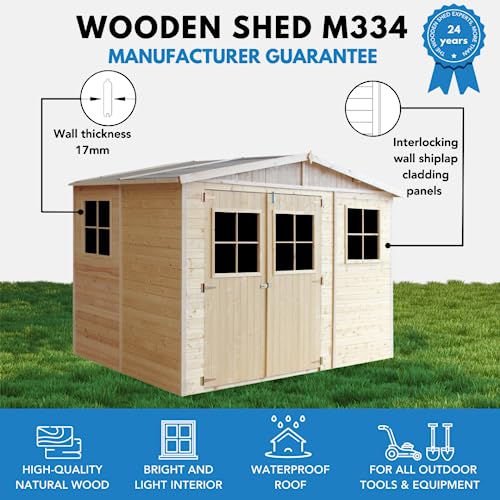 Wooden Garden Shed, Sheds and Outdoor Storage - Wooden Shed