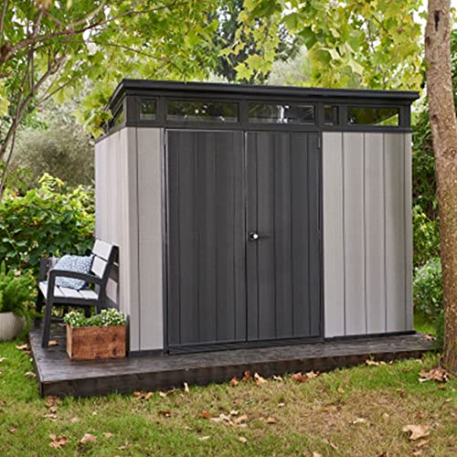 Keter Artisan 9x7 Foot Large Outdoor Shed with Floor