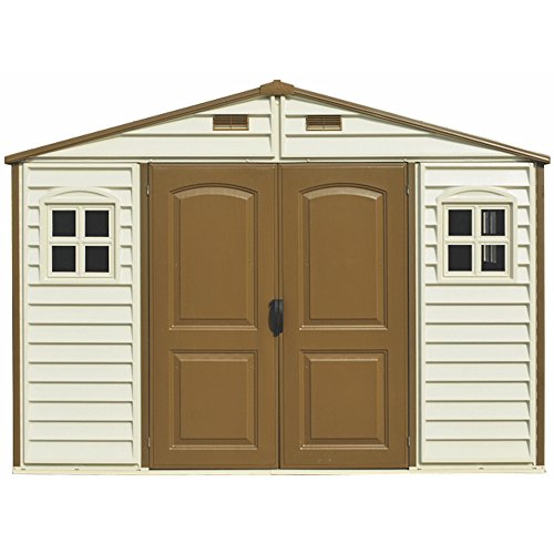 Duramax WoodSide 10 x 8 Plastic Garden Shed
