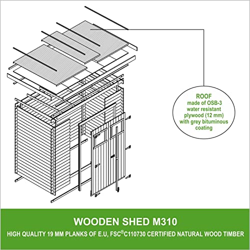 Wooden Garden Shed