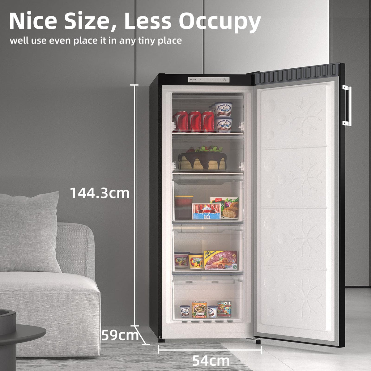 CHiQ Upright Freezer
