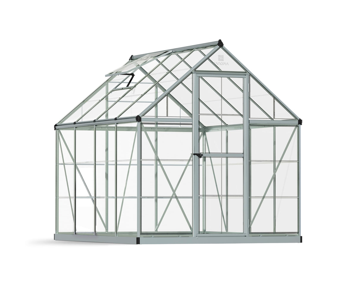 Palram Canopia Harmony 6x8 Silver Greenhouse