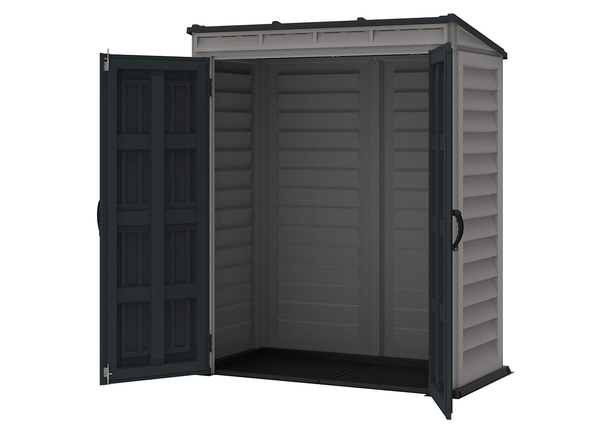 Duramax YardMate Pent Roof 5 x 3 PLUS Plastic Garden Shed