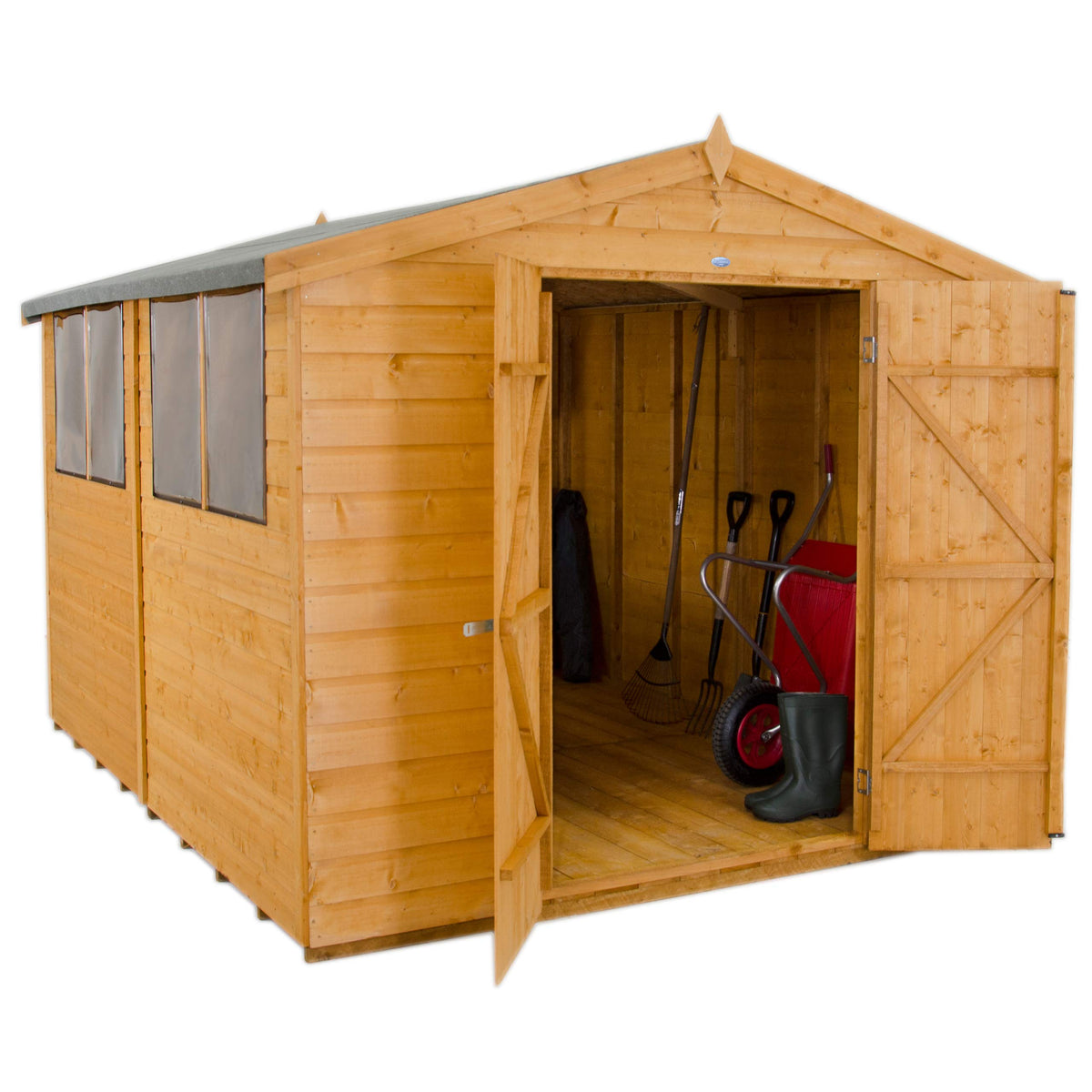Forest Garden 10 x 8 Apex Shiplap Dip