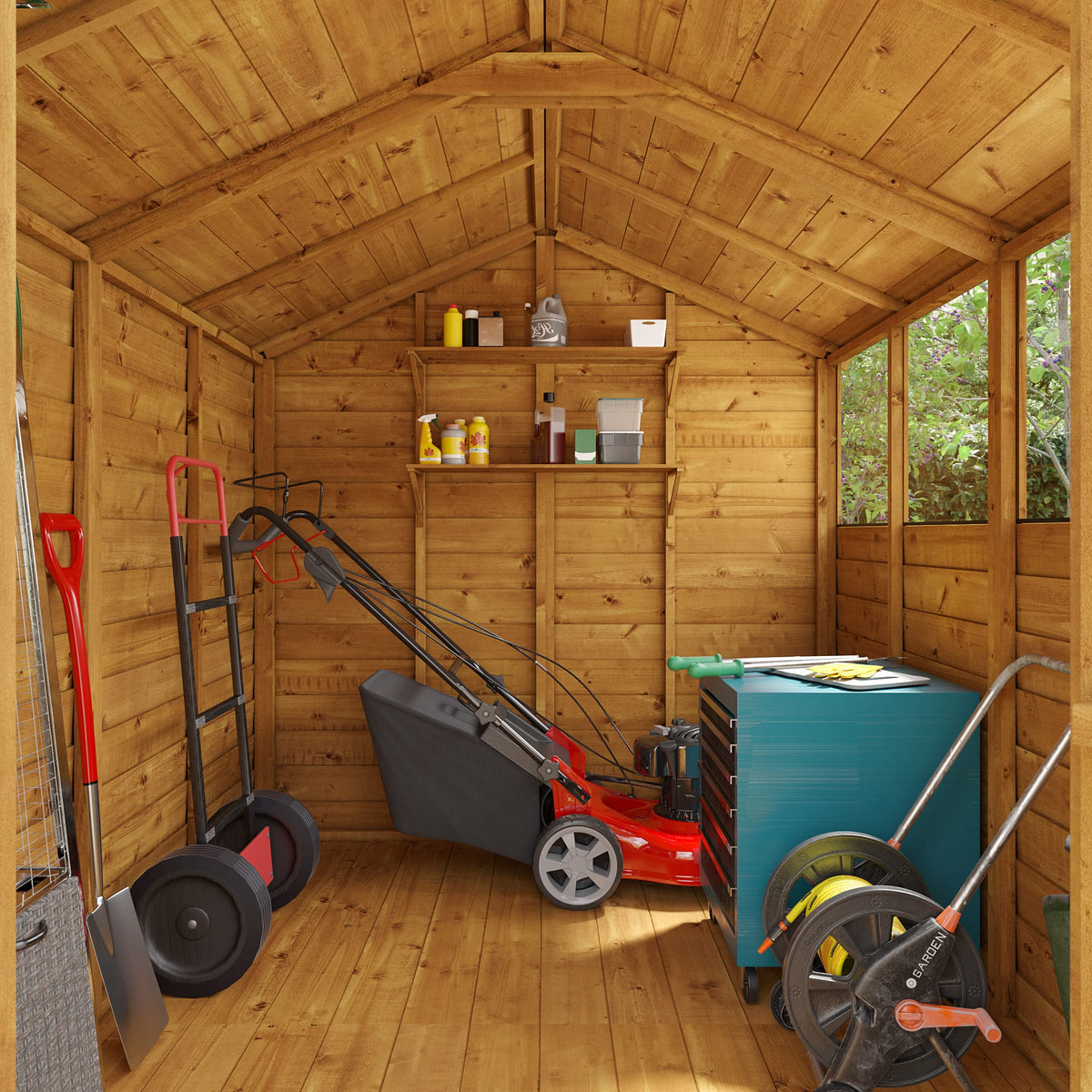 BillyOh Keeper Overlap Garden Shed