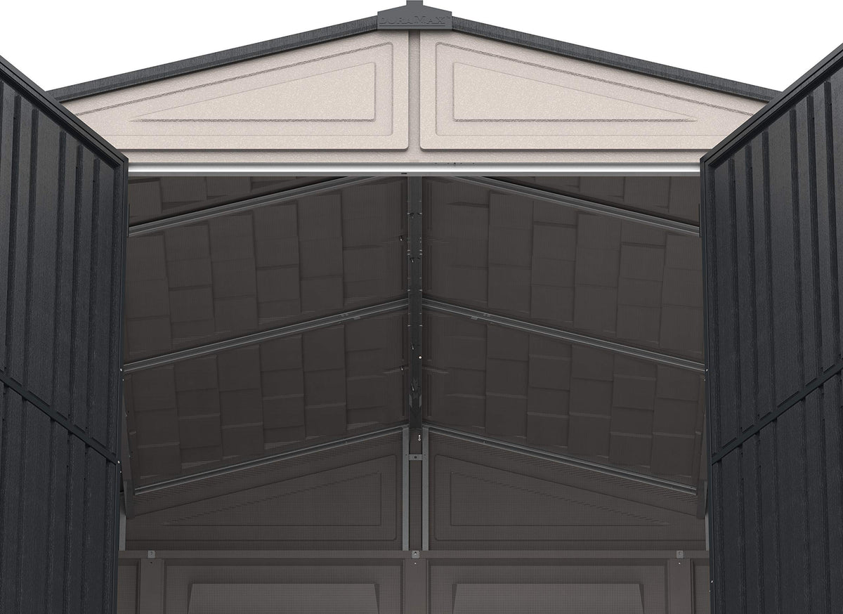 Duramax WoodBridge II PLUS 10.5 x 8 Plastic Garden Shed