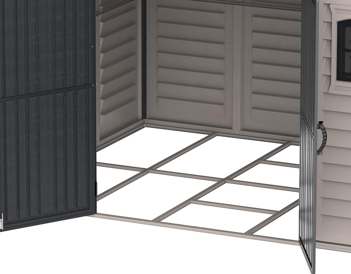 Duramax WoodBridge II PLUS 10.5 x 8 Plastic Garden Shed