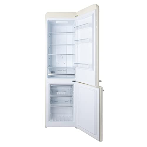 Willow 250L Frost Free Freestanding Retro Fridge Freezer