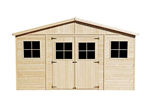 Wooden Garden Shed - Apex Shiplap Wooden Shed