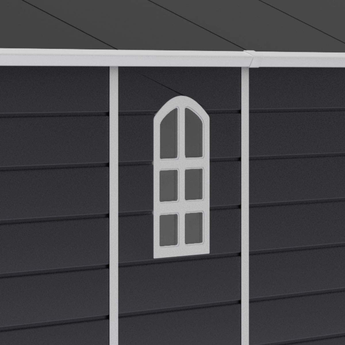 BillyOh 8x6 Ashford Apex Plastic Garden Shed