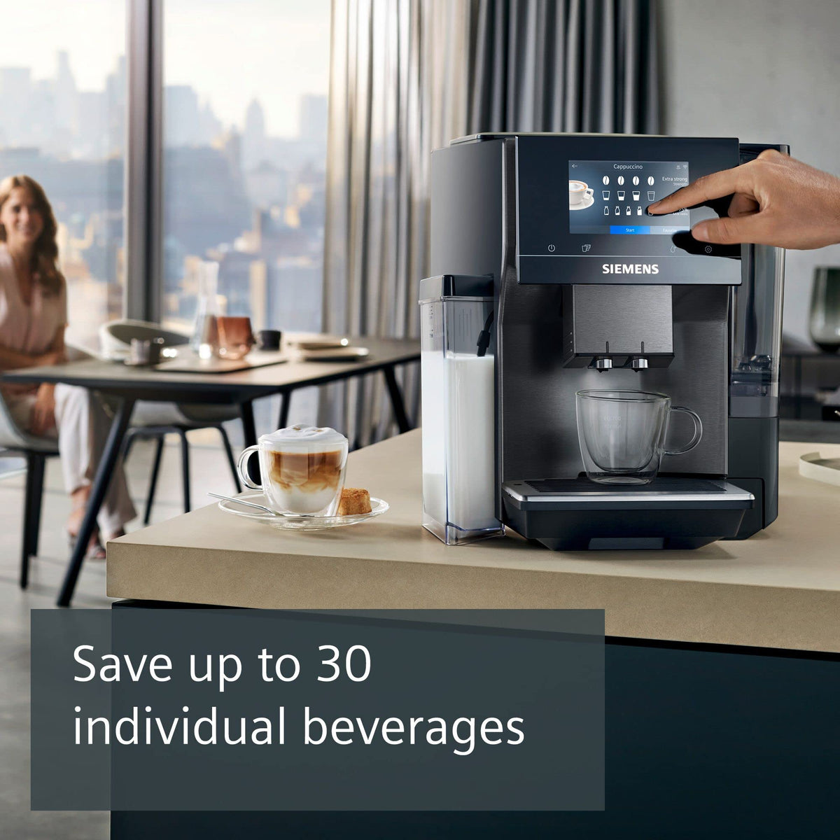 Siemens  Home Connect Bean to Cup Fully
