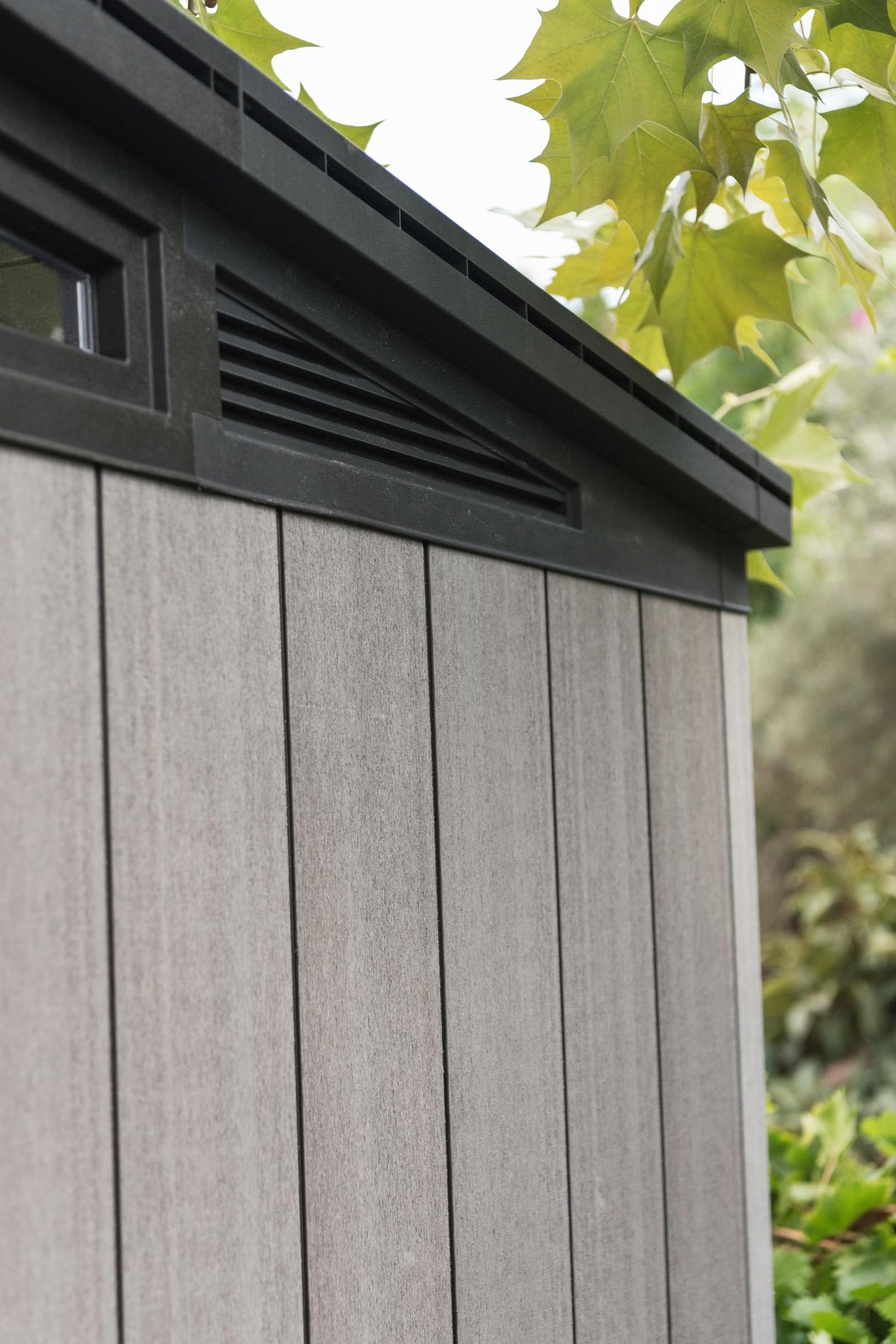 Keter Artisan Outdoor Pent Double Door Garden Storage Shed