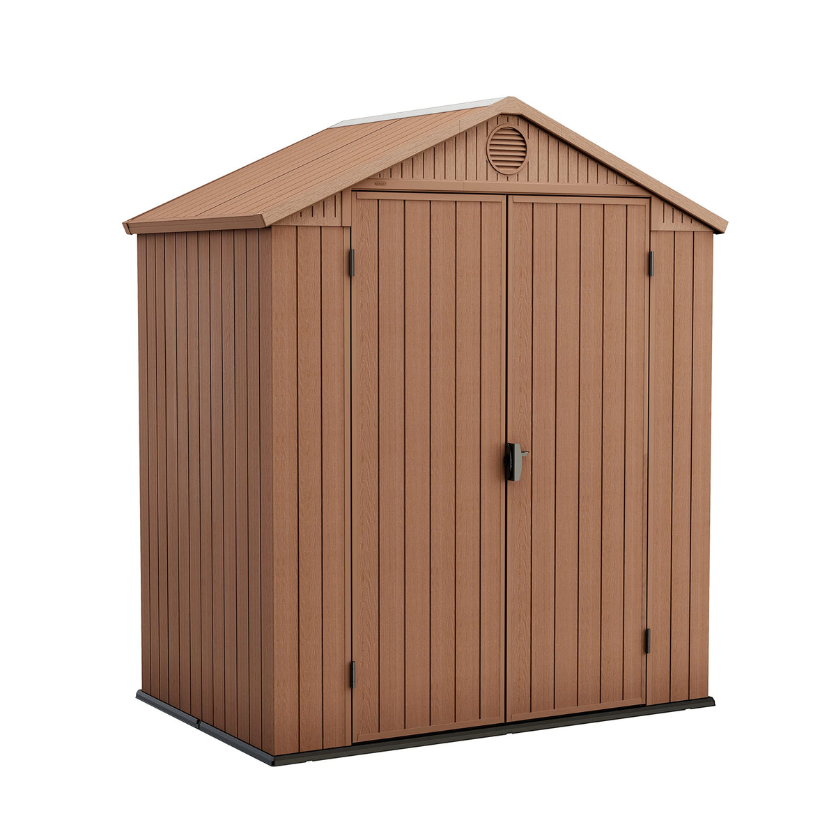 Keter Darwin Outdoor Apex Double Door Garden Storage Shed